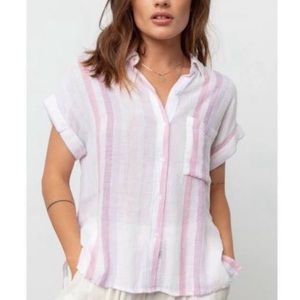 NWT Rails Whitney Sahara Striped Button Down Sz S